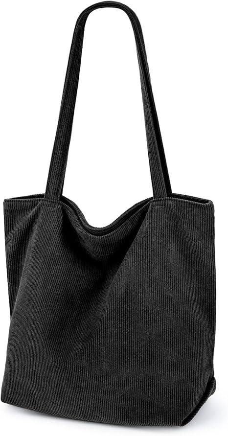 Corduroy handbag